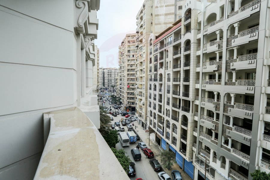 شقة دوبلكس للإيجار256 م سموحة (خطوات من فوزى معاذ ) - عمارة براند