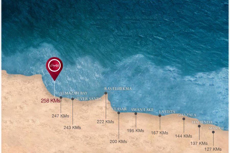 Chalet with roof for sale (Crystals - Sidi Hinish) 60 m