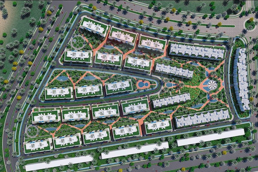 Apartment for sale (Mid Town Condo - Administrative Capital) 250 m