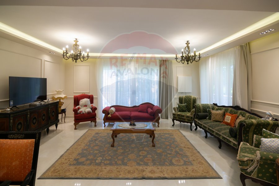 Furnished villa for rent Al-King Mariout (Carrefour Road in front of King Ranch) 1,500 m