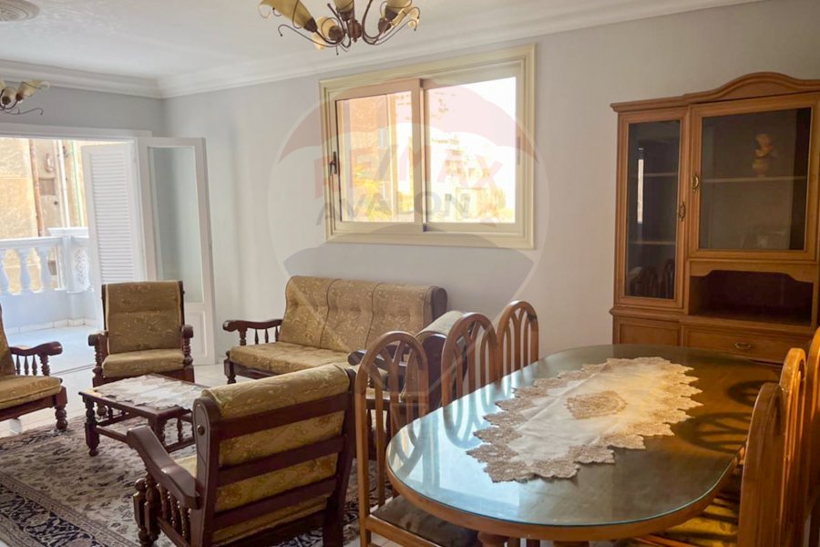 Furnished apartment for rent 150 m Mostafa Kamel (Officers' Buildings)
