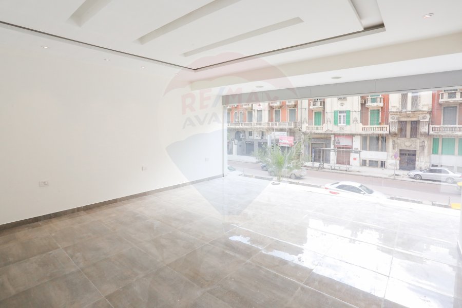 Shop + Mizzan for rent 750 m Sidi Gaber (Abo Qur st)