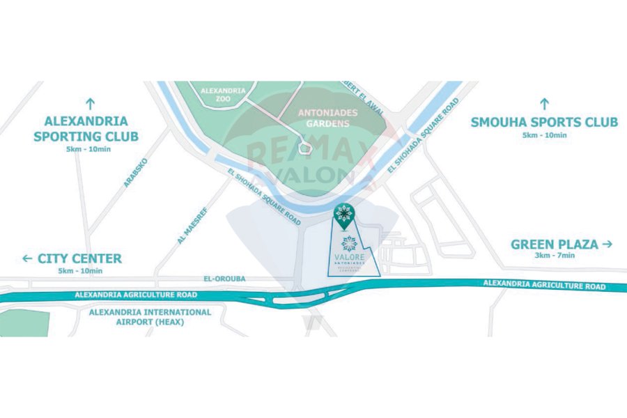 Apartment + Garage for Sale 247 m Smouha (Valory Antoniadis)