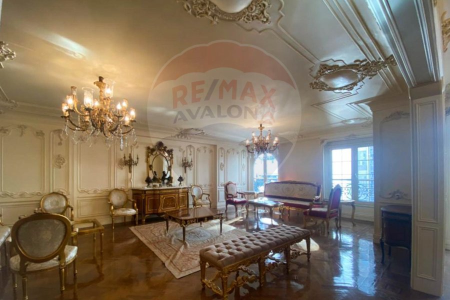 Furnished apartment for sale 365 m Smouha (Branched from Fawzi Moaz St)