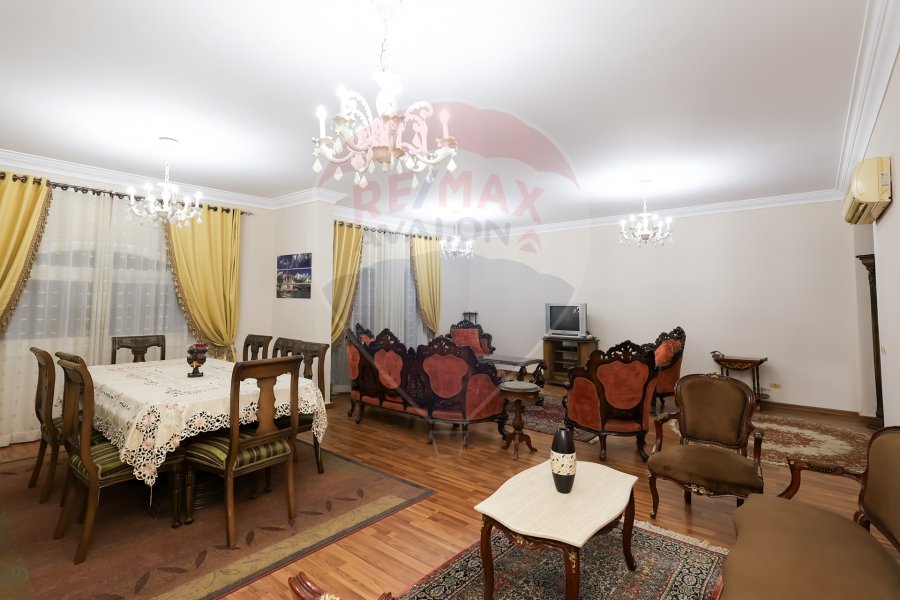 Furnished apartment for rent, 245 m, Laurent (Abdel Khaleq Tharwat Street)