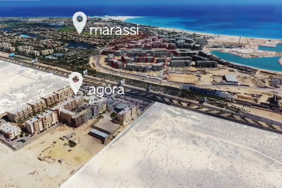 Chalet + roof for sale North Coast (Sidi Abdel Rahman - Agora Village)