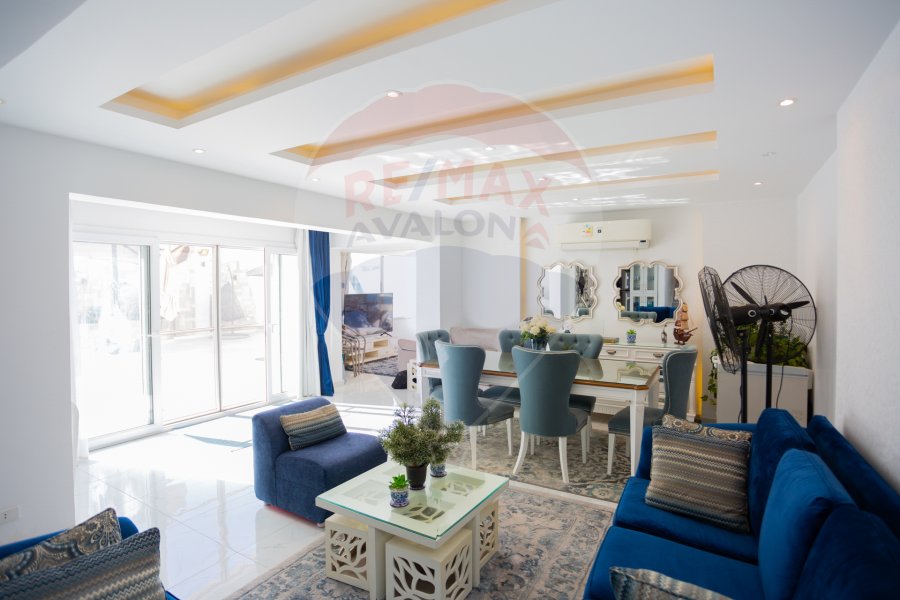 Duplex apartment for sale 150 m + 49 m terrace, Laurent (El Geish Road)
