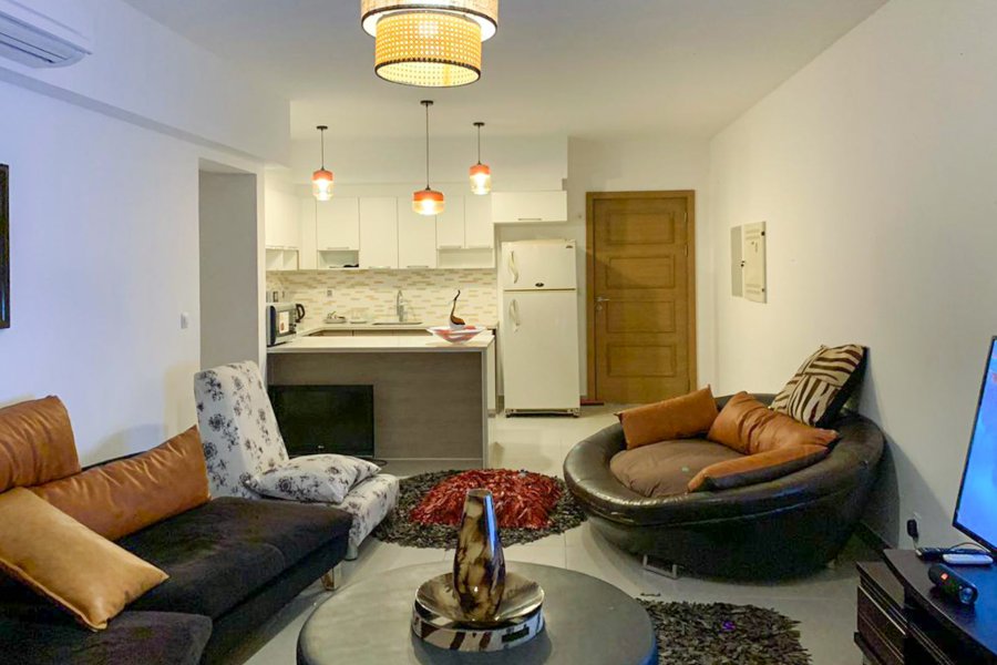 Furnished Studio with garden for sale (Marina Residence - Marassi) 100 m