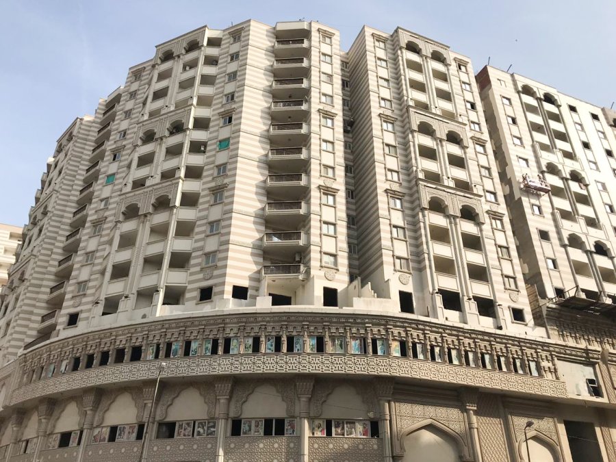 شقة للبيع 110م السيوف (ابراج سيتي لايت)