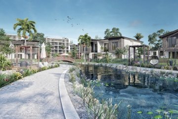 Apartment for sale (Creek Town) New Cairo 128 m installment