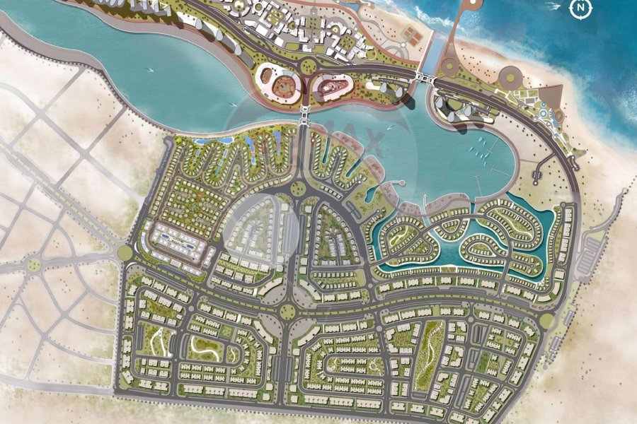 Stand alone villa for Sale New Alamein (Mazarine Island)