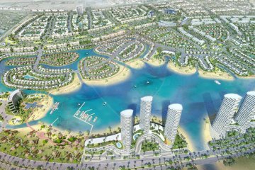 chalet for sale 167m + 205m garden ,El Alamein (City Edge - Mazarin)