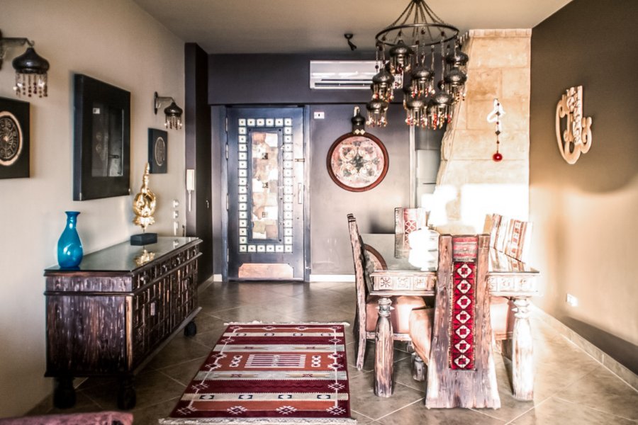 Furnished apartment for rent 120m Saba Basha (Marvelous sea view)-