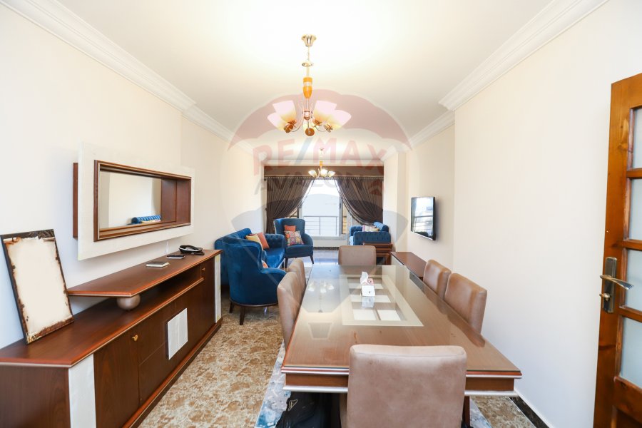 Furnished apartment for rent 160 m Louran (Shaarawy St.)