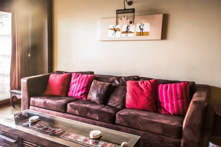 Furnished apartment for rent 120m Saba Basha (Marvelous sea view)-