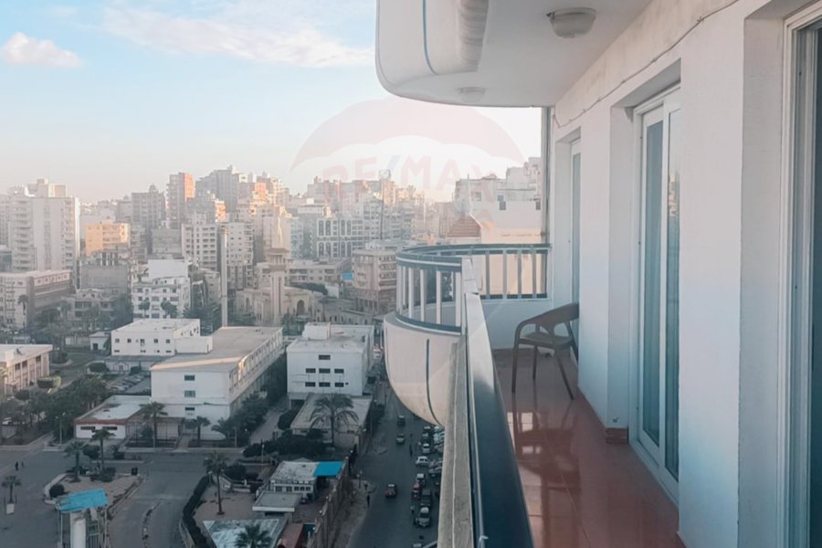 شقة للايجار المفروش 275 م سيدي جابر (امام مستشفي القوات المسلحة)