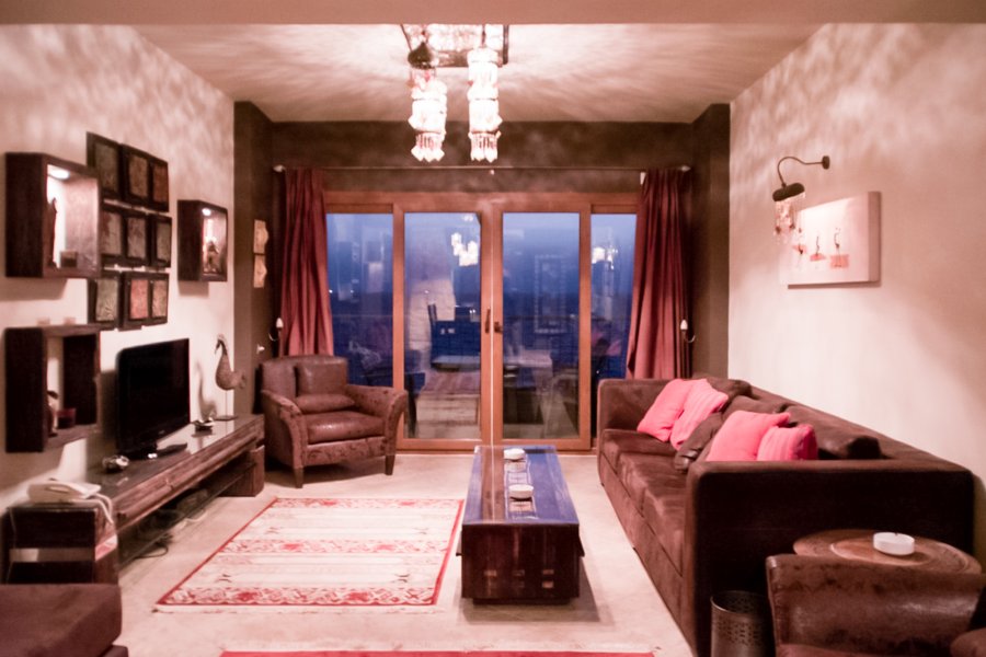 Furnished apartment for rent 120m Saba Basha (Marvelous sea view)-