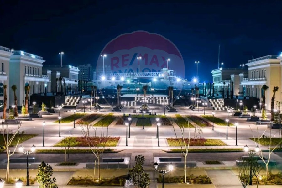 شقة للبيع (الحي اللاتيني بحري الطريق - العلمين الجديدة) 87 م