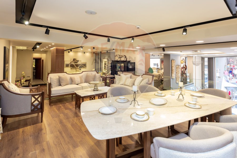 Shop + Mezzan for rent 500 m Louran (Shaarawy St)