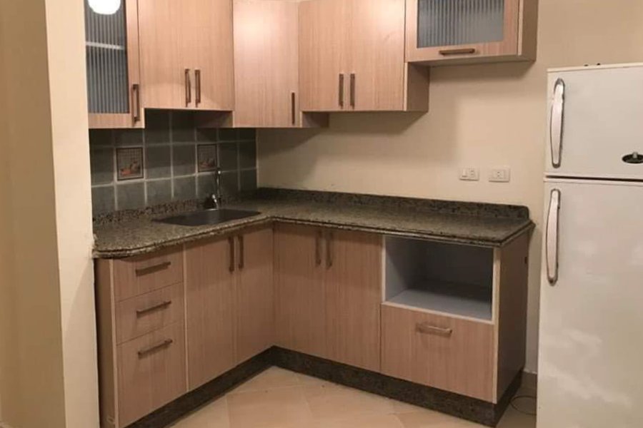 Chalet + Roof for sale (Emirates Heights) Ras Al-Hekma 100 m chalet + 100 m roof