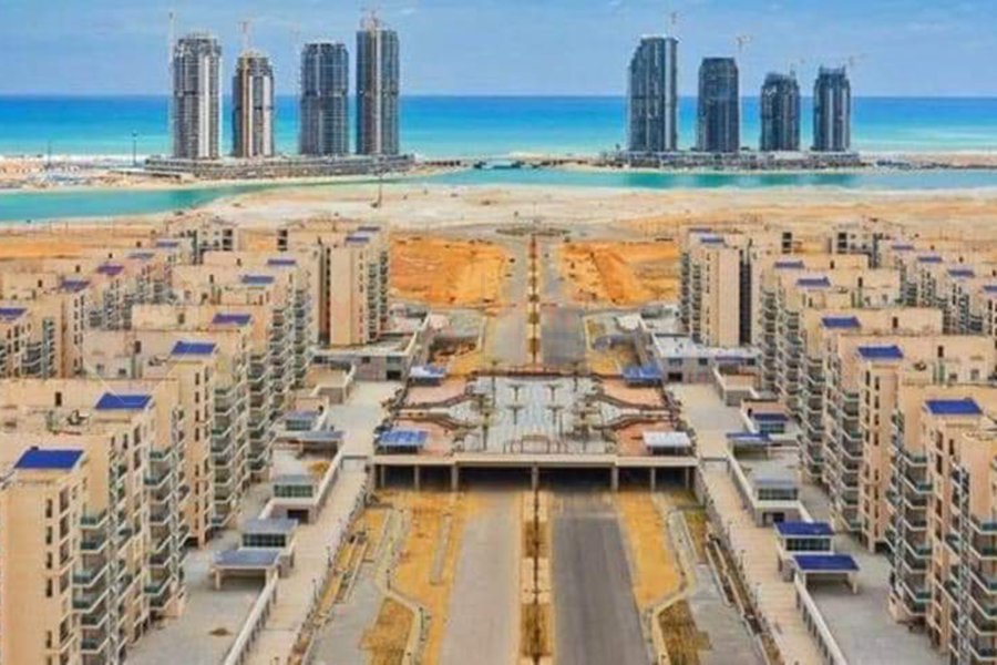شقة للبيع ( داون تاون - العلمين الجديدة  ) 185 م