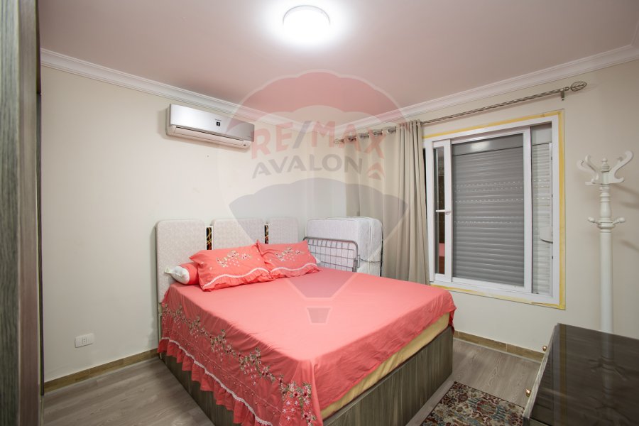 Furnished ground floor apartment for rent 115 m + 20 m Garden - King Mariout (King City Compound)