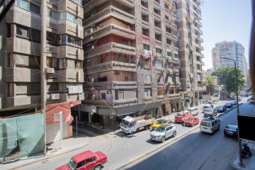 Administrative apartment for rent 70 m Louran (Abu Qir St.) - 20,000 EGP monthly