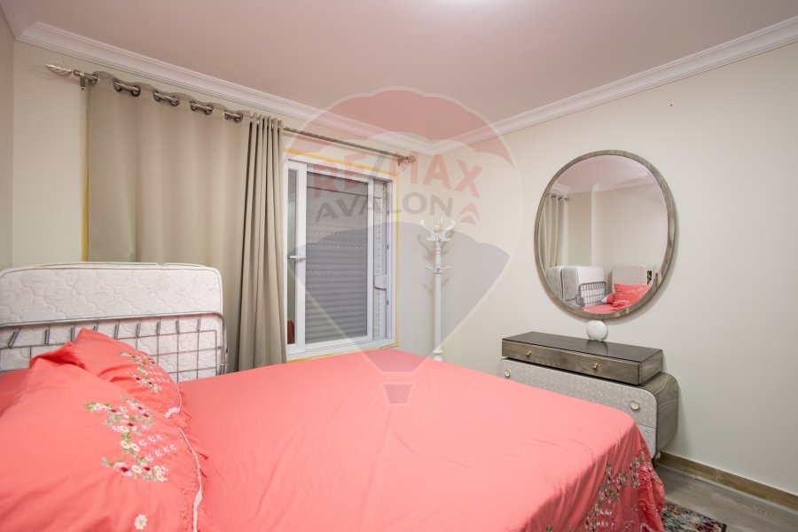 Furnished ground floor apartment for rent 115 m + 20 m Garden - King Mariout (King City Compound)