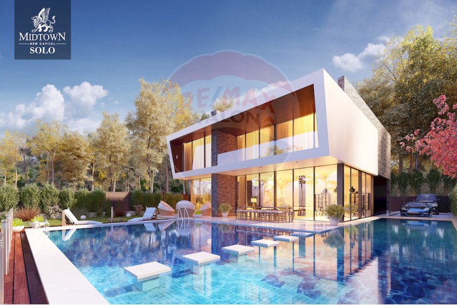 Villa for sale in the administrative capital (Midtown)