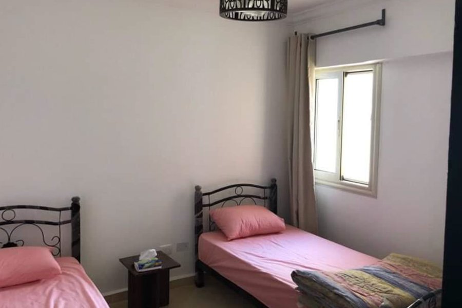 Chalet + Roof for sale (Emirates Heights) Ras Al-Hekma 100 m chalet + 100 m roof