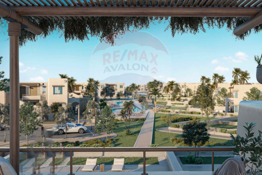Ground Chalet with Garden (Hacienda West - Ras El Hekma) Corner for sale 100 m