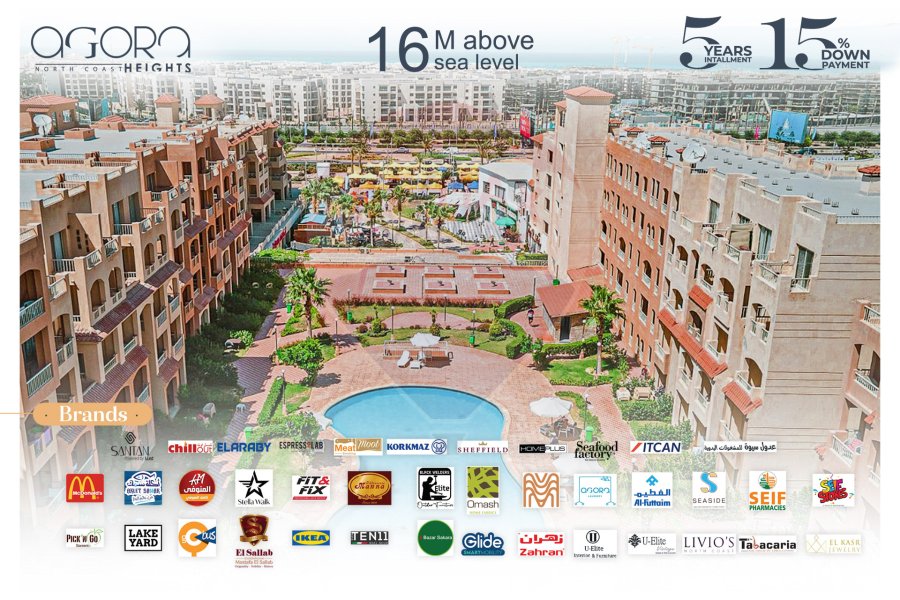 Chalet for sale (agora) in front of Marassi 85 m