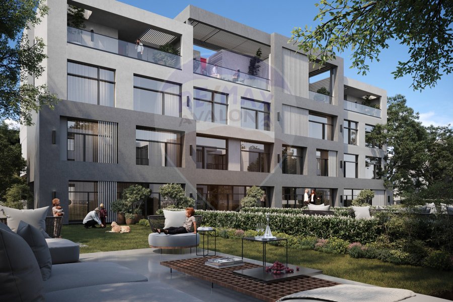 Ground floor studio for sale 69 m + 10 m garden (Notion - The 5th Settlement) - 1,095,000 EGP (down payment + over)