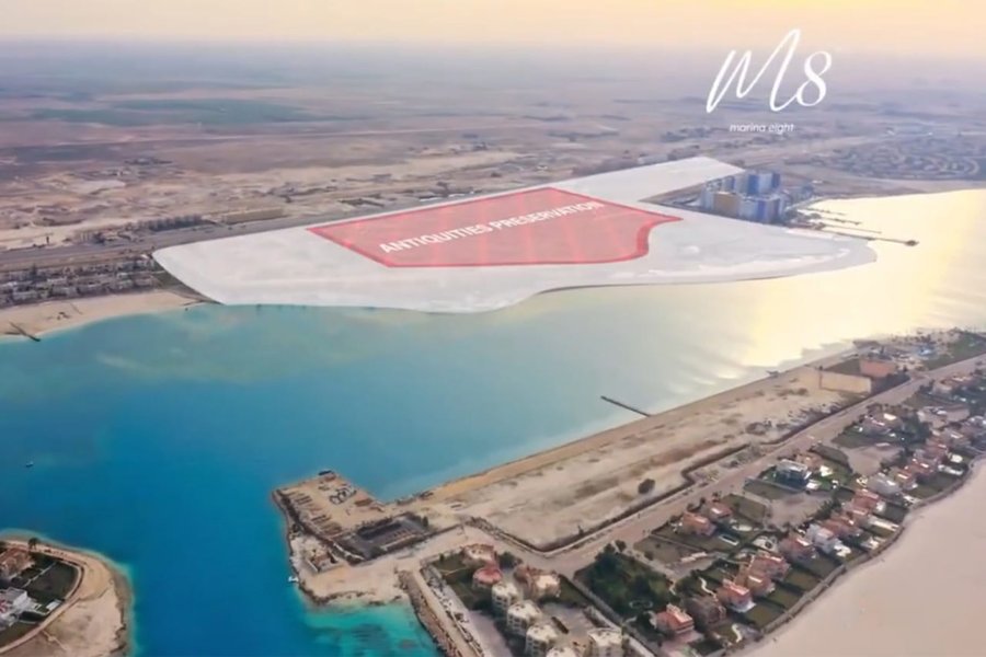 Townhouse corner for sale 275 m (Marina 8 - El Alamein)