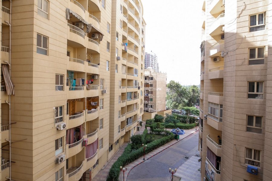 Furnitued Apartment for rent 160m El-Montazah (Compound Green View)
