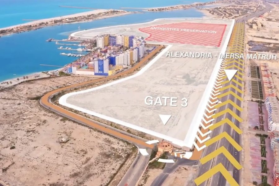 Townhouse corner for sale 275 m (Marina 8 - El Alamein)