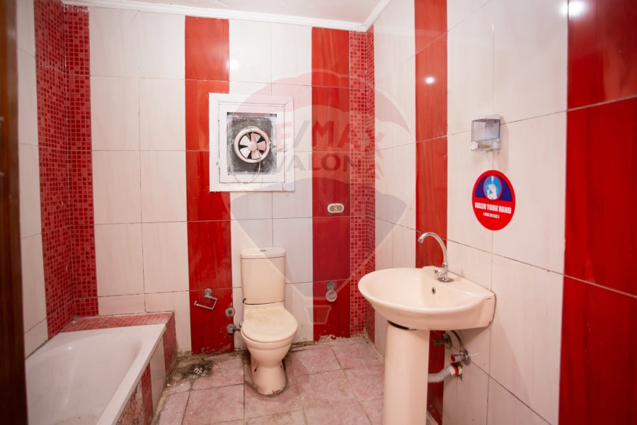 Administrative apartment for rent 300 m Roushdy (Abu Qir St.)
