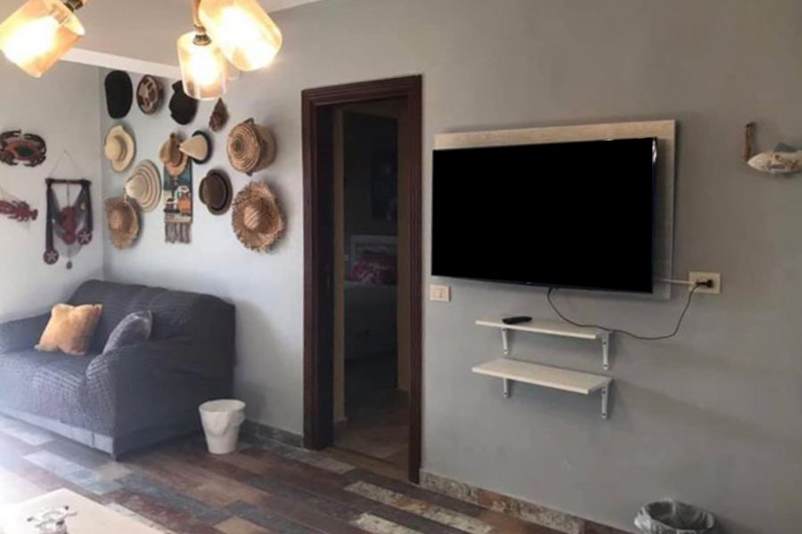 Ground chalet with garden 100 m for sale (MountView - Greek island)