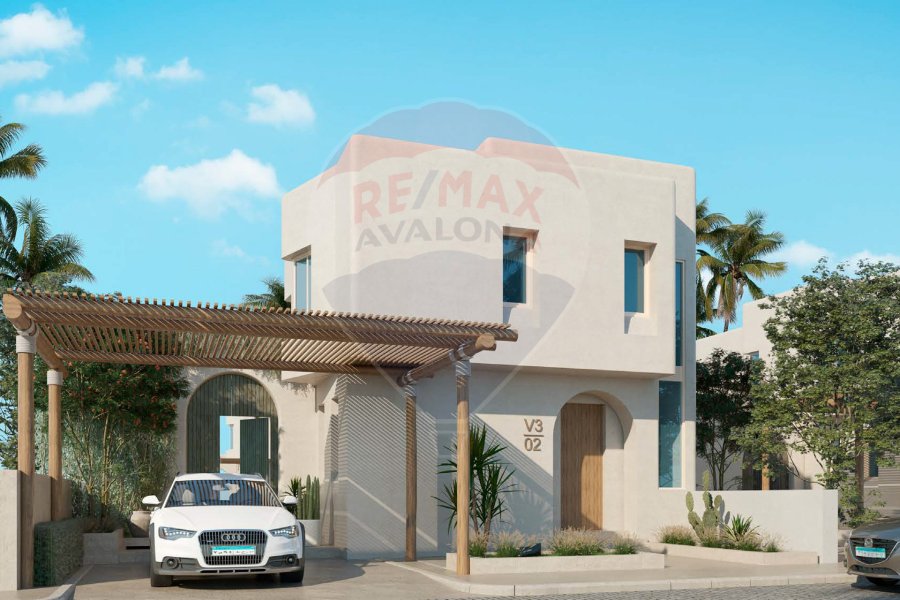 Ground Chalet with Garden (Hacienda West - Ras El Hekma) Corner for sale 100 m