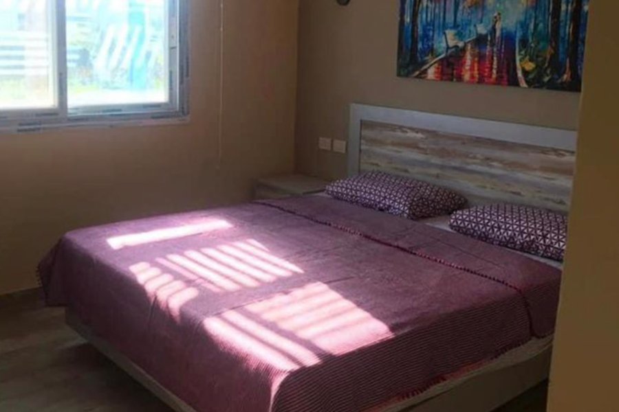Ground chalet with garden 100 m for sale (MountView - Greek island)