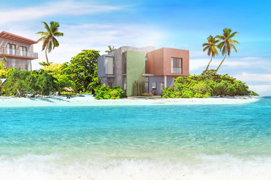 Twin house villa for sale (Mountain View Plage) 225 m