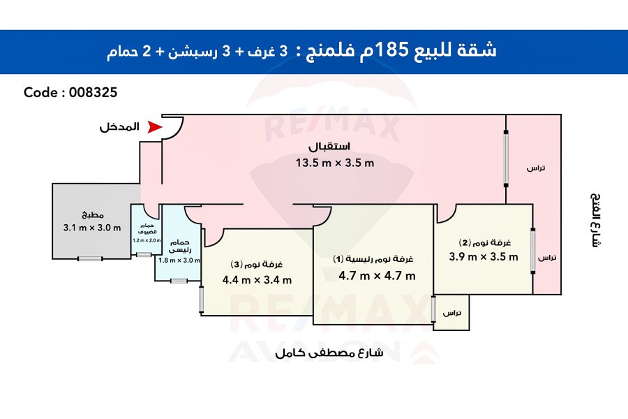 Apartment For Sale 185 m Fleming (Directly On Tram Station)