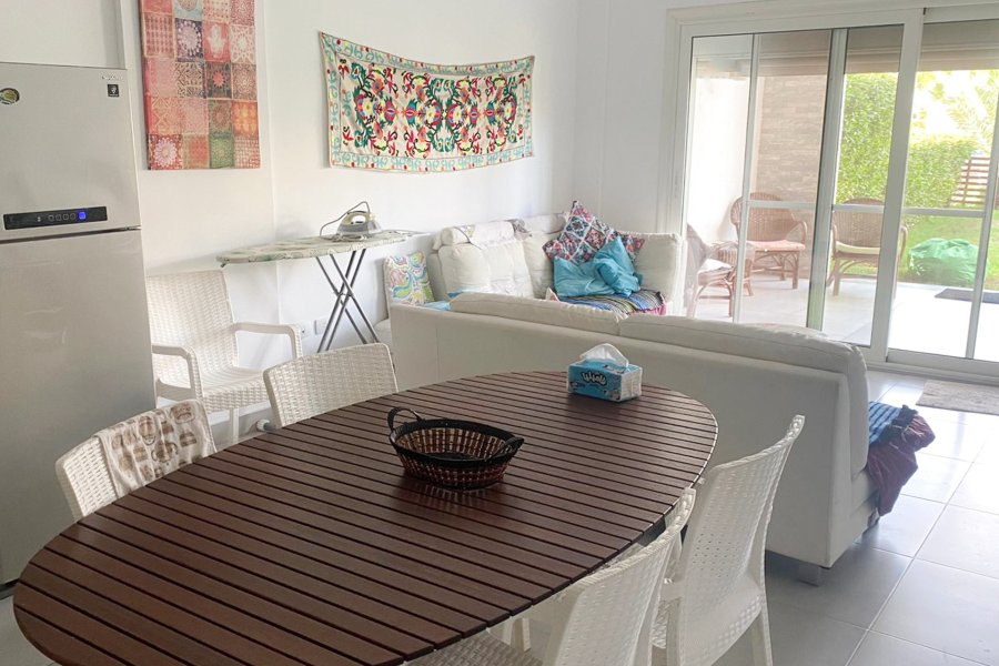 Ground floor chalet with garden for sale (Amwaj) 144 m + 120 m garden - 10,000,000 EGP