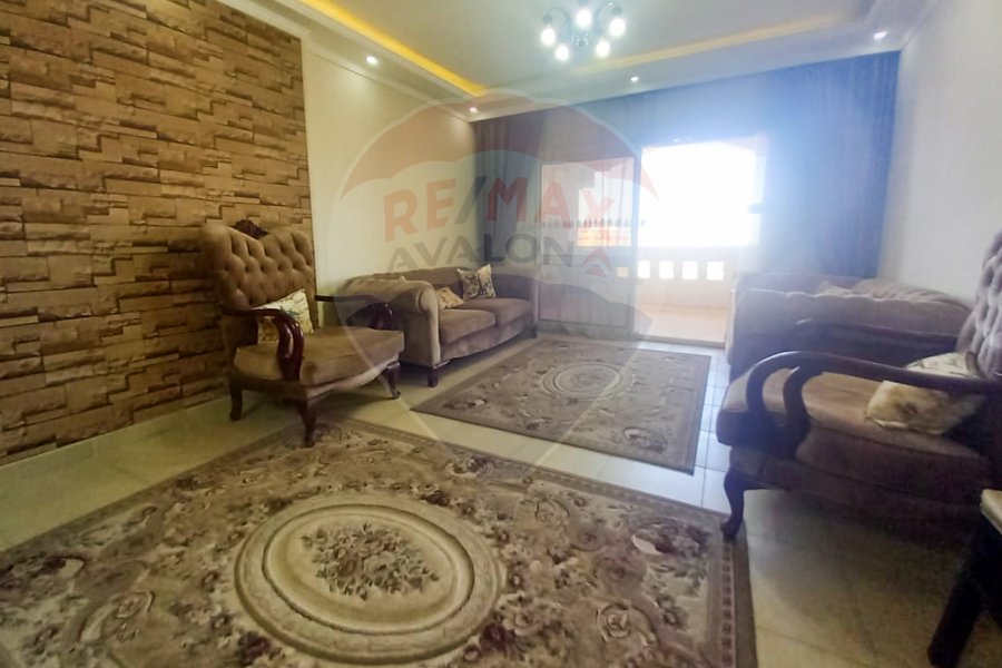 Apartment for sale 165 m Al-Mandara (Al-Nabwy Al-Mohands st. directly - brand building)