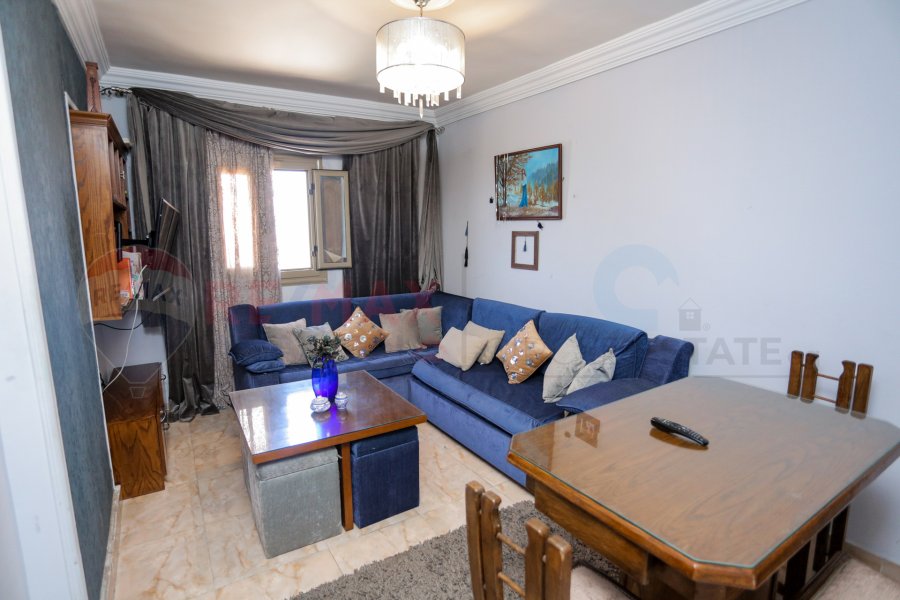 Furnished apartment for rent 130 m Raml station (Fouad st.)