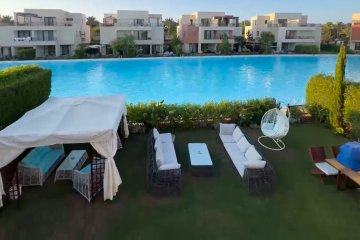 Stand Alone Villa for sale (Marassi Blanca) 420 m - First row Lagoon