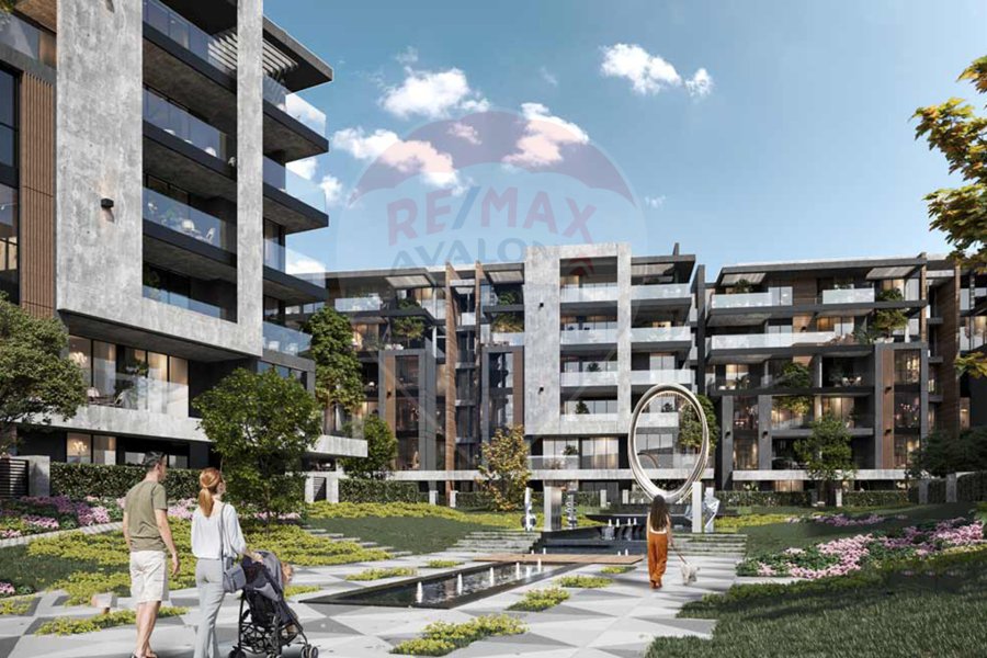 شقة للبيع 197 م + حديقة 65 م القاهرة الجديدة (التجمع الخامس - Yellow residence)