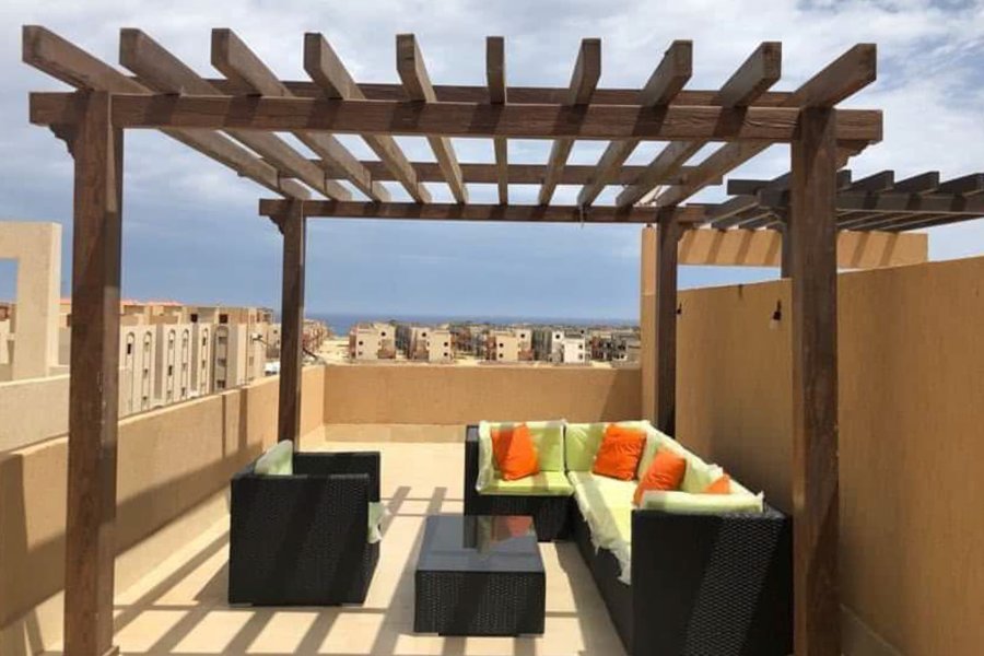 Chalet + Roof for sale (Ras El Hekma - Emirates Heights)