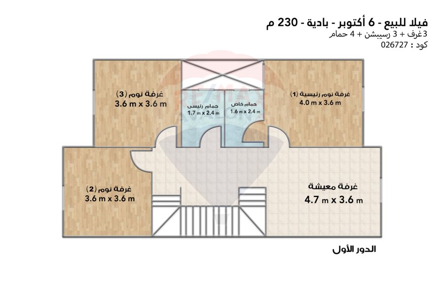 Town house for sale 230 m (Badya Compound)