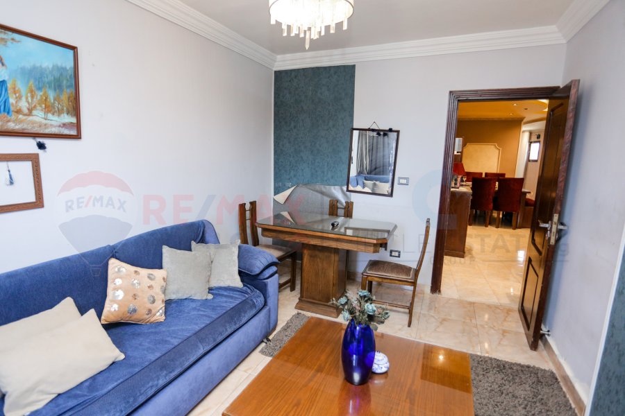 Furnished apartment for rent 130 m Raml station (Fouad st.)